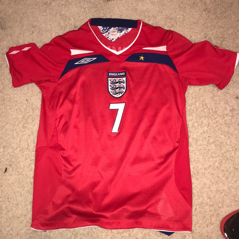 David Beckham England Jersey